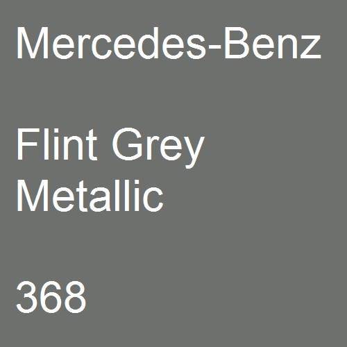 Mercedes-Benz, Flint Grey Metallic, 368.